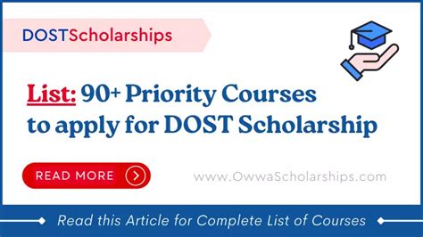 list of schools accredited by dost scholarship 2024|[List] DOST Priority Courses for DOST Scholarship Exam.